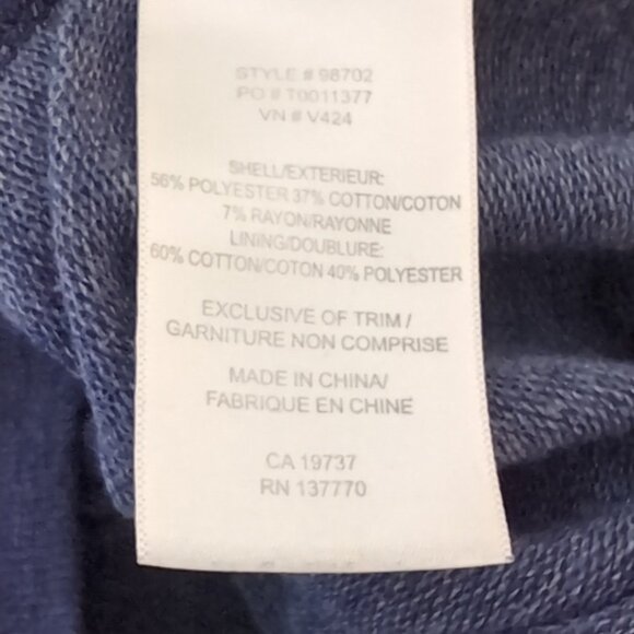 Roots 73 Paddlecreek Hoodie Sweatshirt Full Zip Hooded Sweater Womens Medium - Picture 13 of 14